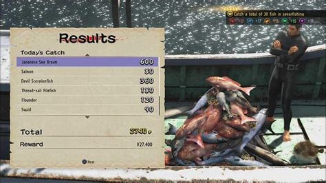 Yakuza 6: The Song Of Life Fishing Guide .